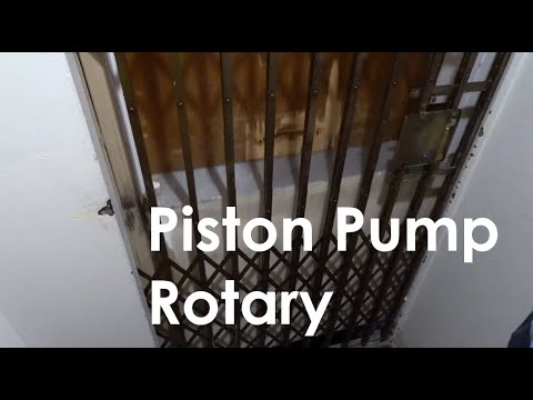 Vintage Rotary Piston Pump Elevators with Jason