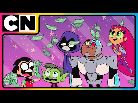Teen Titans Go 😍| Titans Need a Financial Advisor! 😍| Animated Cartoon 🥳| @cnindia
