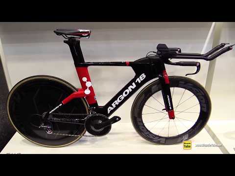 2018 Argon 18 E119 TRI Triathlon Bike - Walkaround - 2017 Eurobike