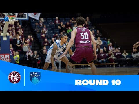Turk Telekom's BIG THREE makes history! | Round 10 Highlights | 2024-25 BKT EuroCup