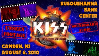 KISS - Live in Camden NJ 8/6/10 (The Hottest Show on Earth Tour) | Unseen Footage + Soundboard Sync