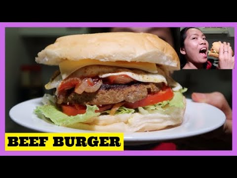 The Yummiest Homemade Grass Fed Beef Burger Recipe