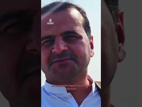 Pro-Imran Khan rally delayed amid government closures | AJ #shorts