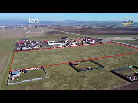 FILM! Domeniu urban, 18.200mp, cu planuri validate, Bod, Brasov. — Video
