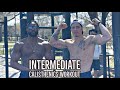 INTERMEDIATE CALISTHENIC PUSH PULL PARTNER WORKOUT FOR STRENGTH | PARTNER PUSHUP ROUTINE | MORE REPS