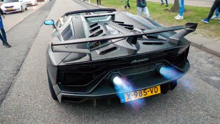 Supercars Accelerating! GT3RS iPE, LOUD R8 V10, SF90, Huracan STO, Aventador SVJ Novitec Etc!