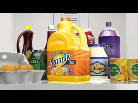 SunnyD Square Bottle TV