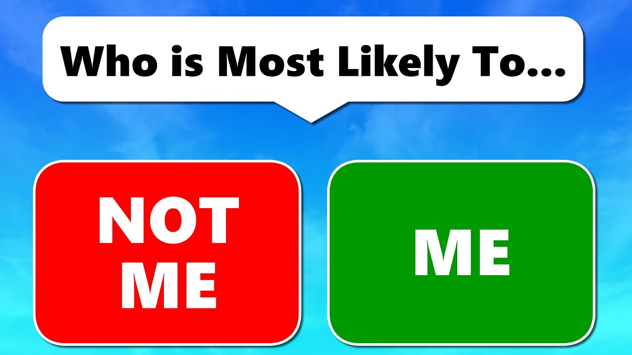 Who’s Most Likely To…? (General Questions)