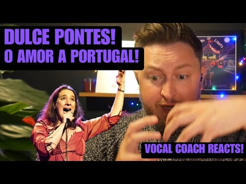 Vocal Coach Reacts! Dulce Pontes & Banda da Armada! O Amor a Portugal! Live!