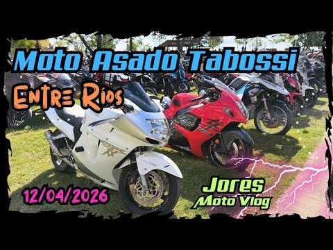 1er Moto Asado en Villa Tabossi, Entre Ríos. 12/04/2026