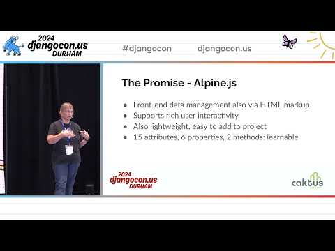 Django + Alpine.js + htmx Ups & Downs with Karen Tracey thumbnail