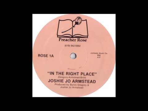 Joshie Jo Armstead - In The Right Place
