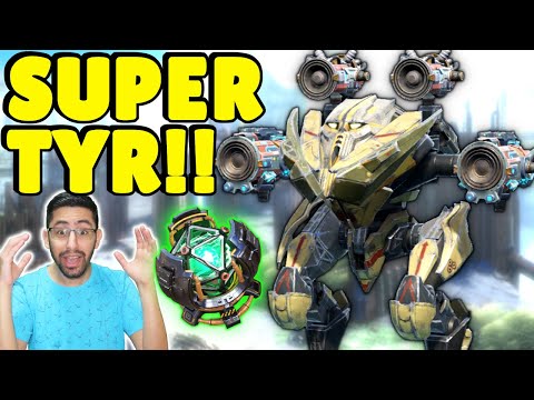 Wow! The Super TYR w/ Mega Healing Power Leo Messi In War Robots??? MK3 Gameplay WR
