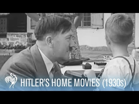 Hitler Dancing and Playing: Found Footage (1930s) | War Archives