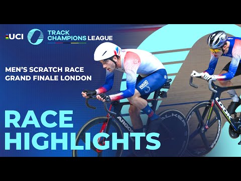 Men's Scratch | Mark Stewart Wins at Home!🏴󠁧󠁢󠁥󠁮󠁧󠁿 | Grand Finale London | UCI Track Champions League