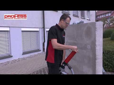 DUSS DIA303S Trockenkernbohrung in Beton und Mauerwerk