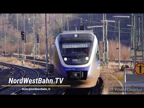 NordWestBahn Rundgang BR 643 in Höxter-Ottbergen