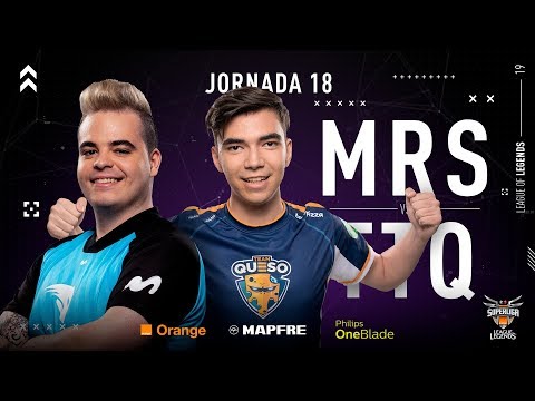 MOVISTAR RIDERS vs TELEPIZZA TEAM QUESO | Superliga Orange League of Legends | Jornada 18 | 2019
