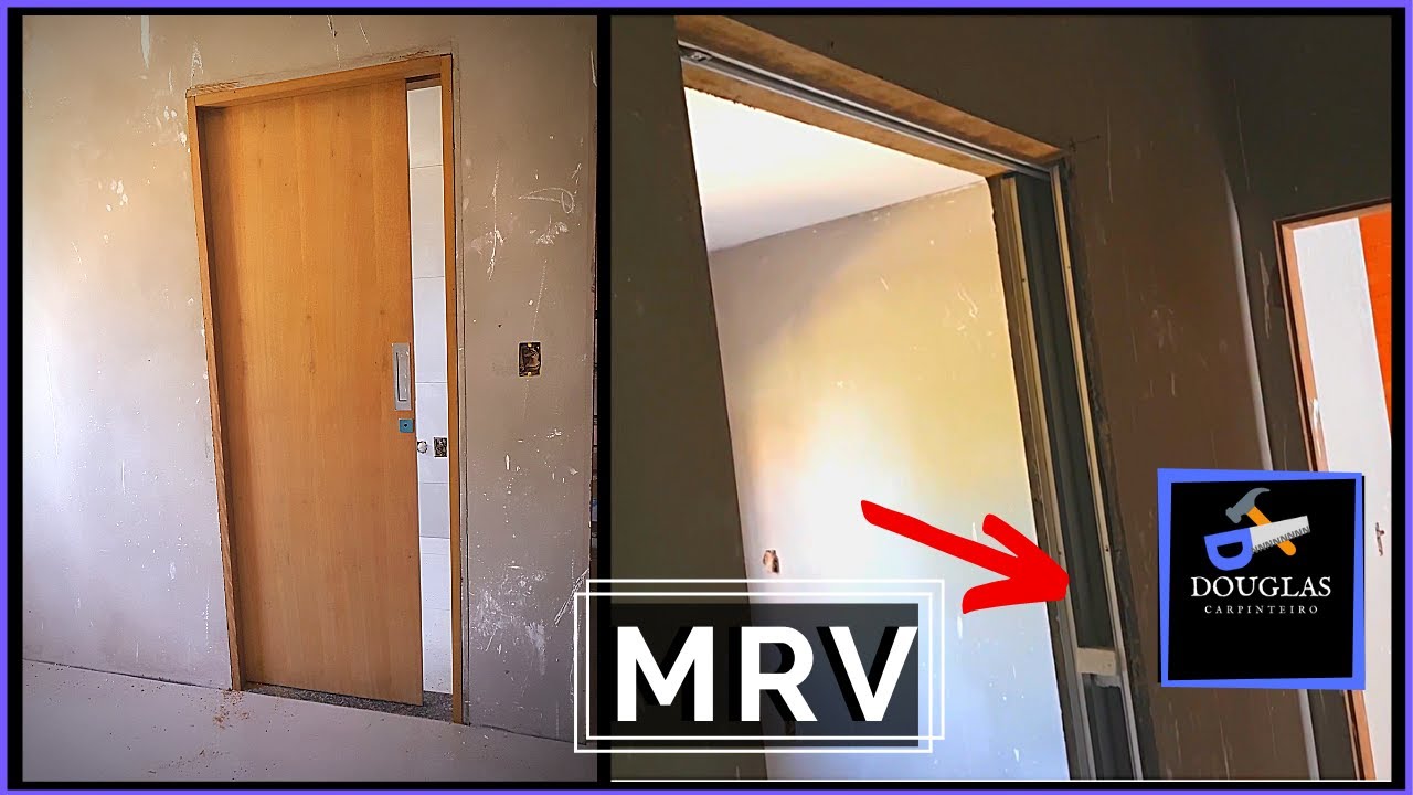 Porta de Correr Embutida