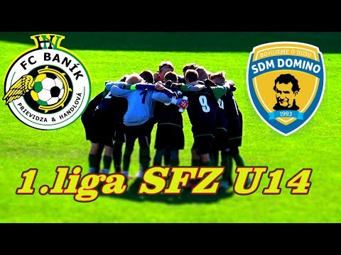 Futbal: SFZ - 1.liga starší žiaci U14 - FC Baník Prievidza U14 vs  SDM Domino Bratislava U14