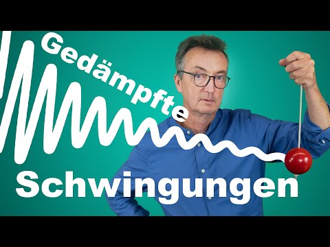 Gedämpfte Schwingungen: Experiment, Bewegungsgleichung und Lösung