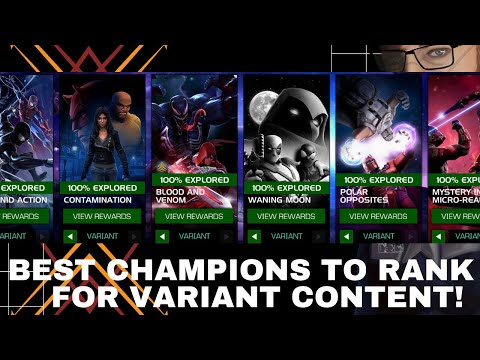Variant MVPs! Most Valuable Champions For Clearing Variants!