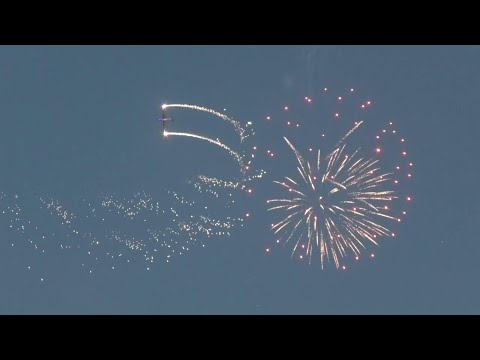 Full Size Glider Firework Display | GliderFX | Weston Park Int. Model Show 2021