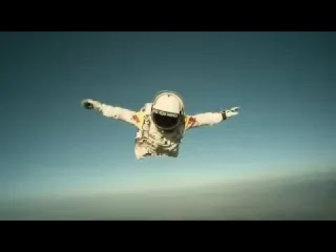 LIVE 🔴 Felix Baumgartner's Supersonic Freefall | Red Bull Stratos | BBC Earth Science