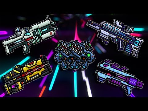 Burning Lasers Set - PIxel Gun 3D