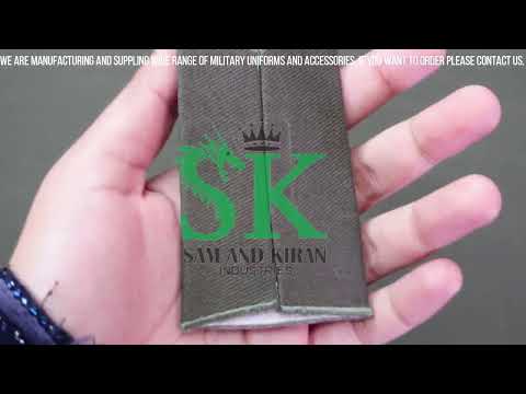 Custom New Security Uniform Rank Slide, Army Force Rank Slide, Captain Army Cadet Force Rank Slide