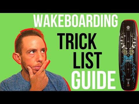 WAKEBOARDING TRICK LIST