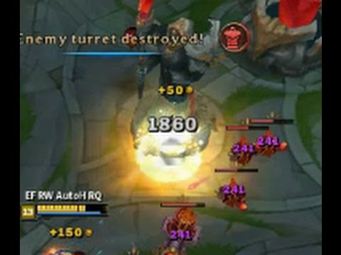 Tower Pushing Ziggs OP??!!