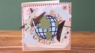 3D Rotating Travel Card | Cardmaking Tutorial