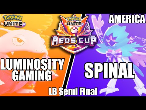 Luminosity Gaming vs Spinal - PUCS NA Aeos Cup LB Semi Final - Pokemon Unite Tournament