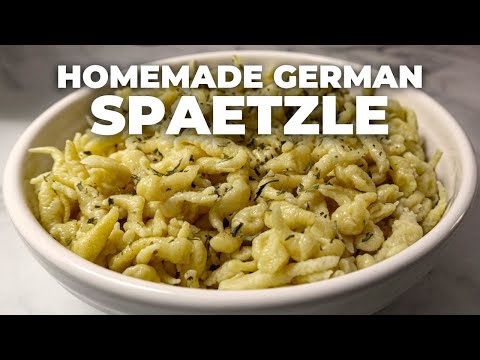Homemade German Spaetzle Recipe