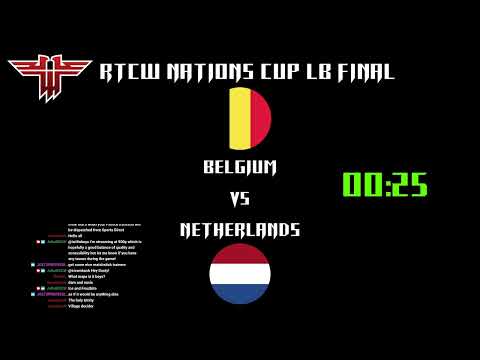 RTCW: Belgium vs. Netherlands - Corona NationsCup III LB Finals - Adlad Shoutcast
