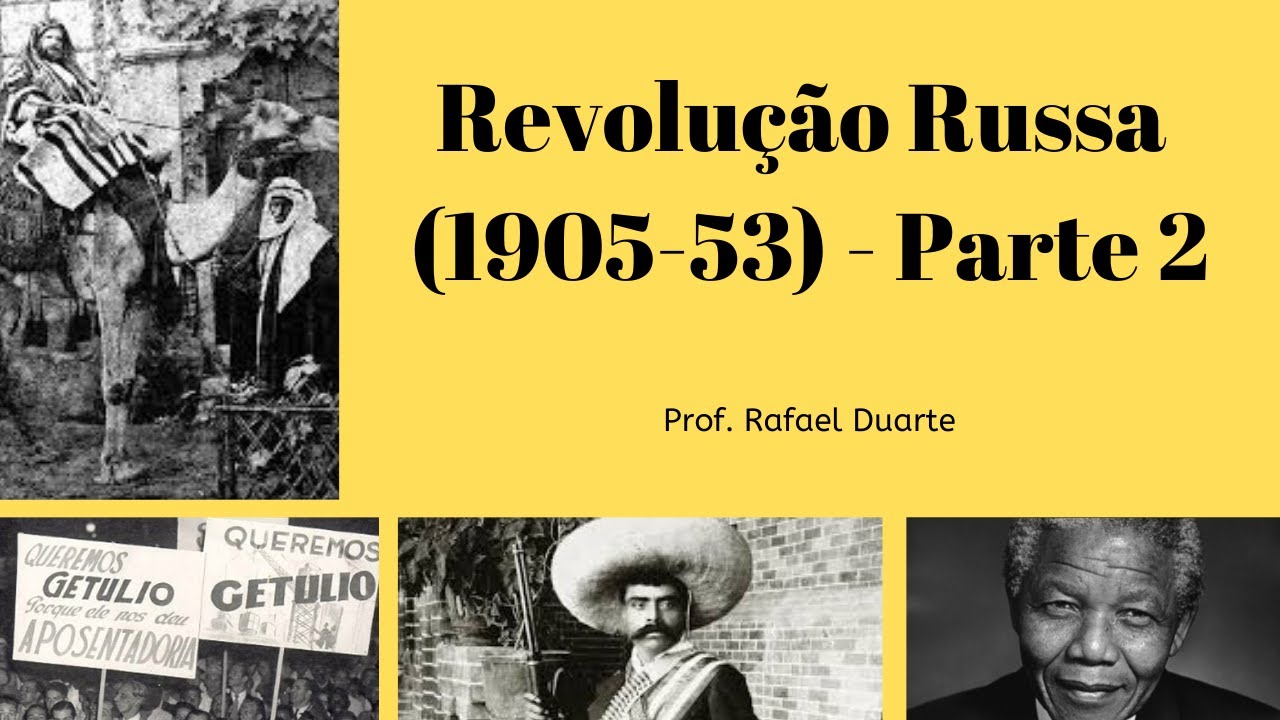 A Revolução Russa (parte 2) - a revolução de outubro e a guerra civil russa
