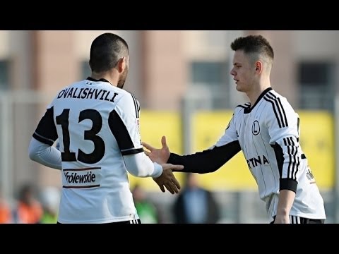 Wybitny gol Miłosza Kozaka!  ŁKS 1926 Łomża - Legia Warszawa 1995/1996