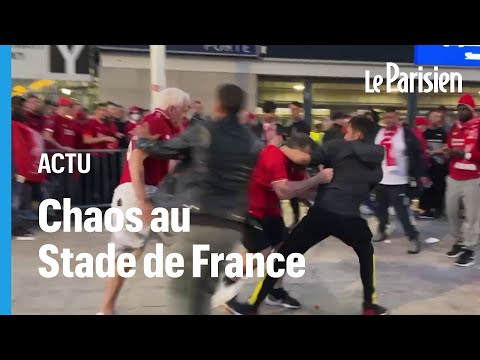 Bagarre, vol... Situation chaotique au Stade de France pendant Liverpool-Real Madrid