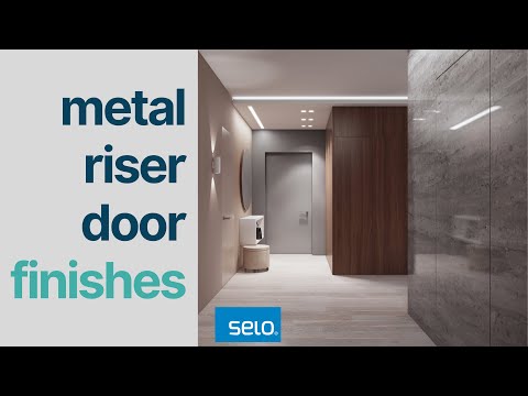 Thumbnail of video for: What finishes can I have with metal riser doors.