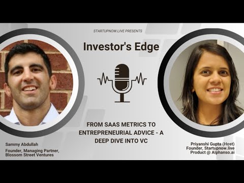 a deep dive into VC with Sammy Abdullah, Blossom Street - YouTube