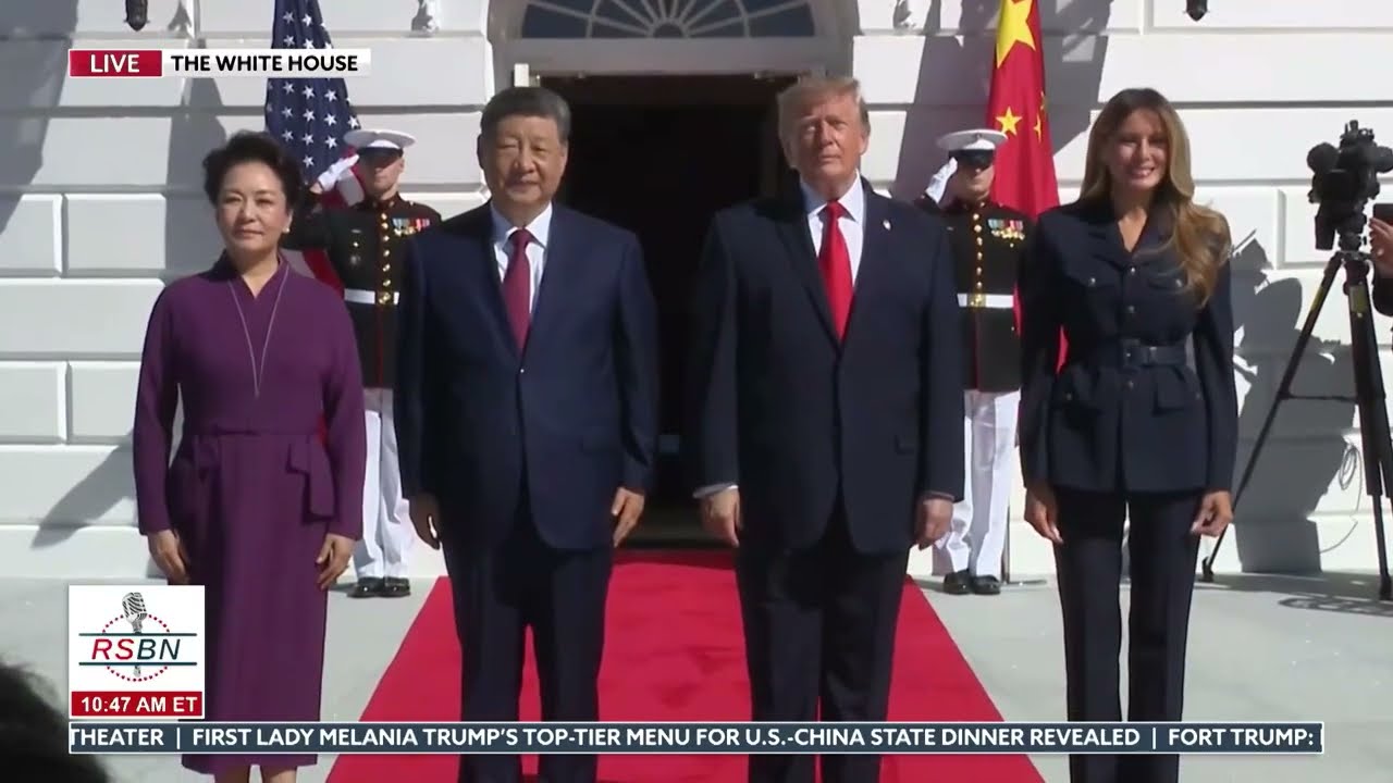 President Xi Arrives at White House as His State Visit Nears Its End - 09/25/26