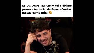 ÚLTIMO PRONUNCIAMENTO DE RENAN SANTOS! 🥹 #renansantos #cortesmbl #mbl #partidomissao #eleições