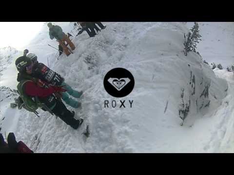 Freeride Verbier FWQ3* 3rd place snowboard woman - Anna Orlova