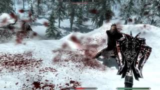 Skyrim. Мод на кровь.