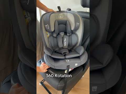 All-Rider 360 Rotating Car Seat with Isofix and Top Tether for 0-12 years #carseat #rotation #baby