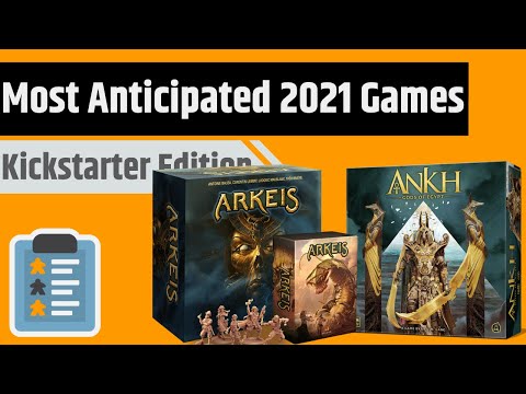 Our Most Anticipated 2021 Kickstarter Games Arriving - Featuring ThinkerThemer