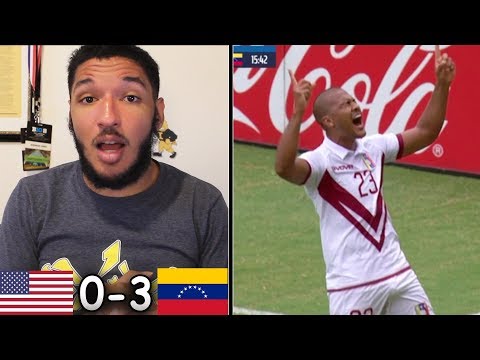 USA VS VENEZUELA REACTION (RAGE) | Salomón Rondón DESTROYS AN UNINSPIRING USMNT (Friendly)