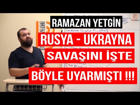 Ramazan Yetgin Rusya Ukrayna Savaşını Anlatıyor YKS