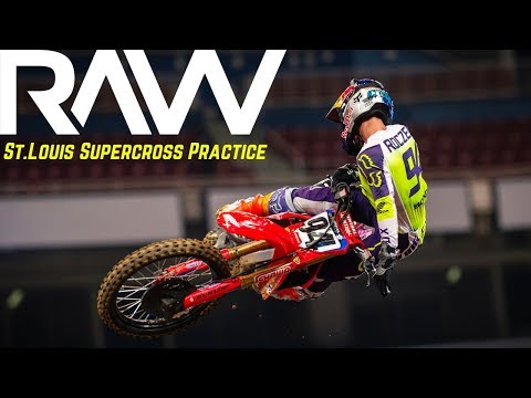 St. Louis Supercross Practice RAW - Motocross Action Magazine